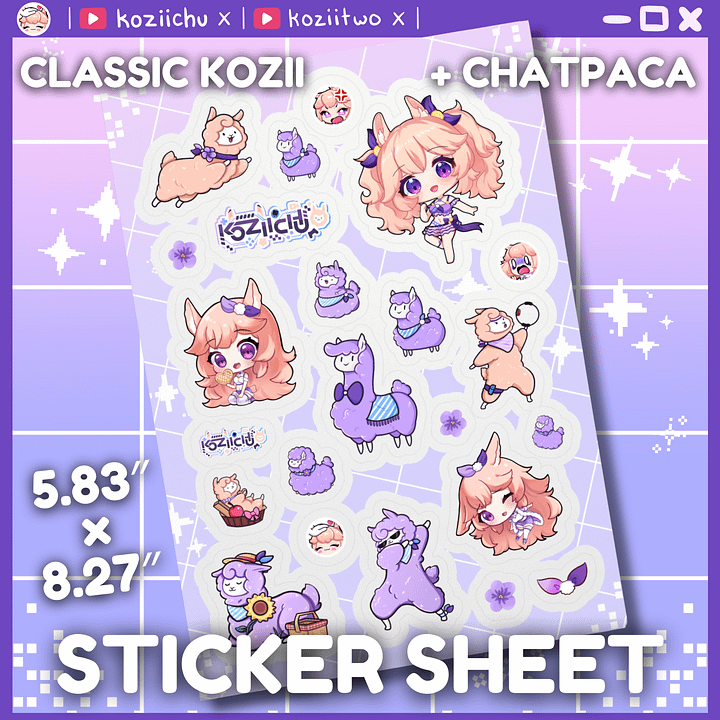 Classic Kozii/Alpaca Sticker Collection product image (1)