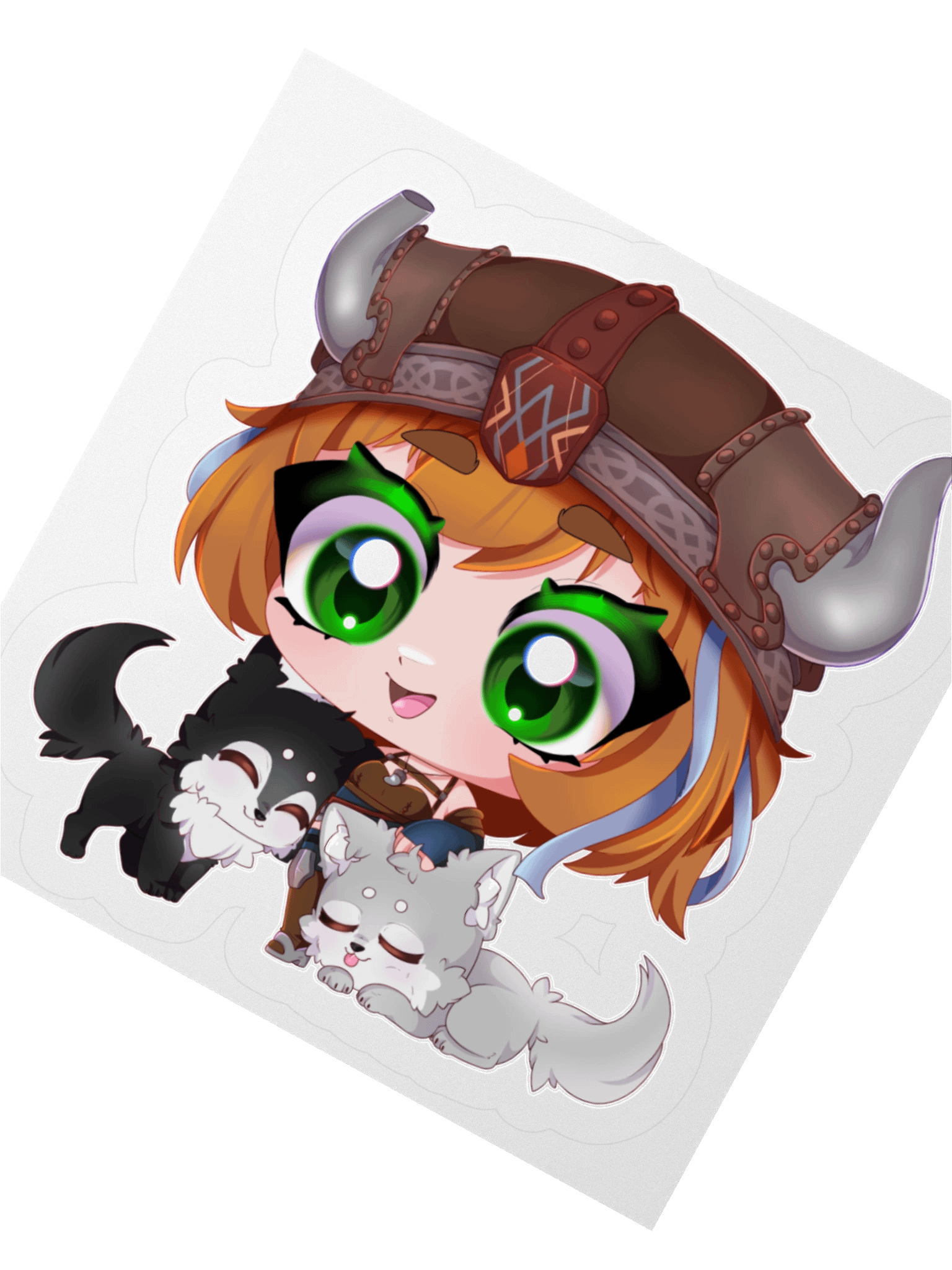 Nunu + Pups Sticker product image (3)