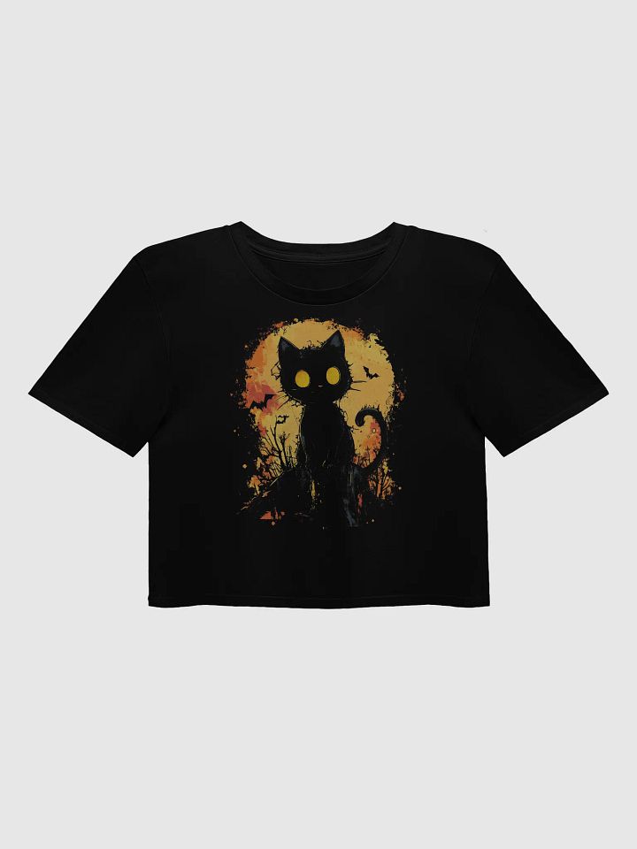Spooky Cat! - Crop-top product image (1)