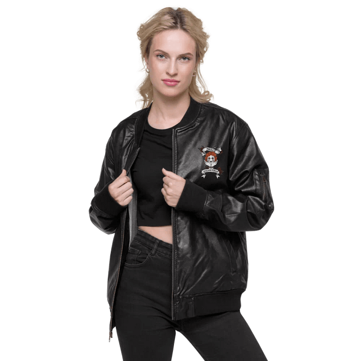 She's a Cancer - Faux Leather Jacket product image (2)