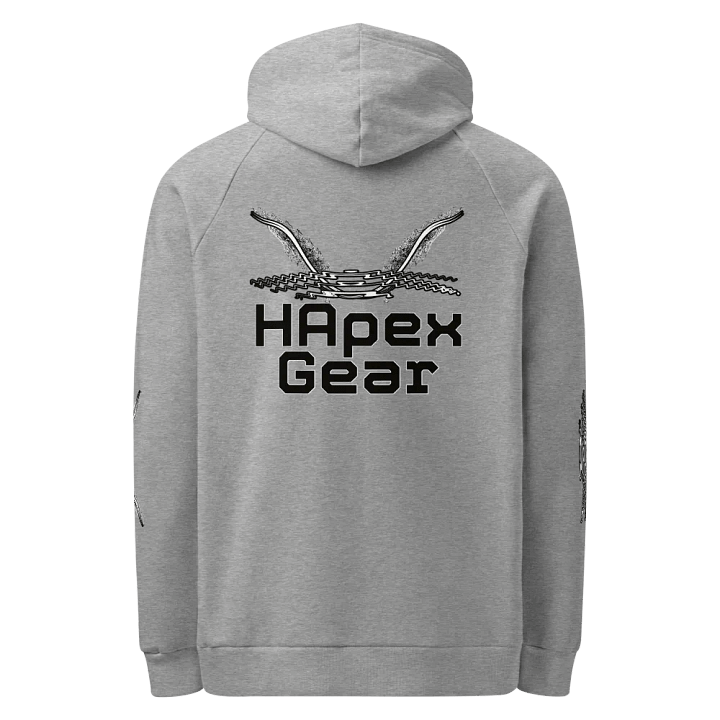 Unisex Hoodie - Black HApex Gear White Logo product image (1)