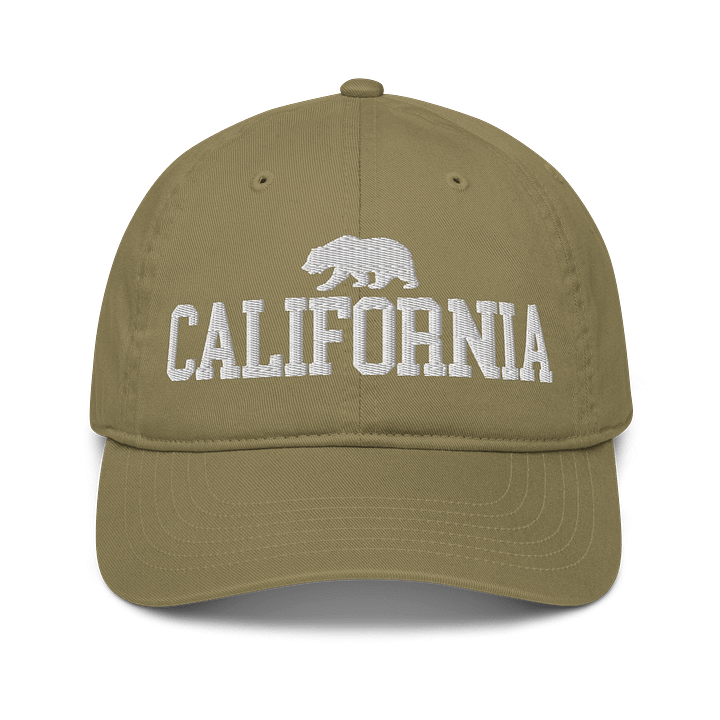 California State Embroidered Organic Hat product image (19)