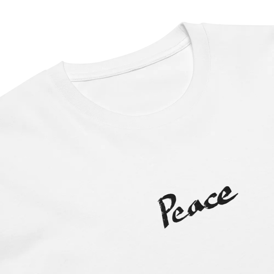 Peace - T Shirt - Light Mode product image (2)