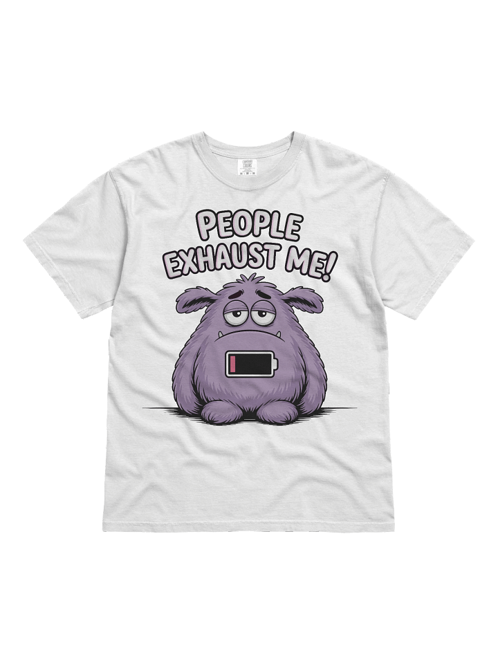 Fun and Quirky Monster Cartoon Mascot Tee for Casual Wear product image (1)
