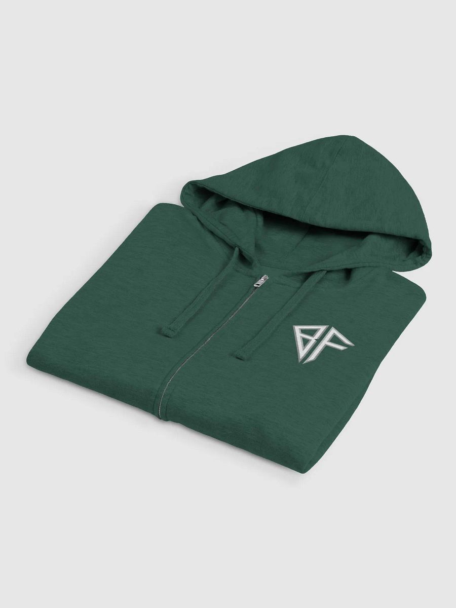 Green Zip-Up Hoodie product image (4)