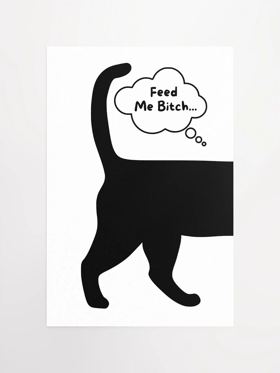 Cat Wall Art Poster 