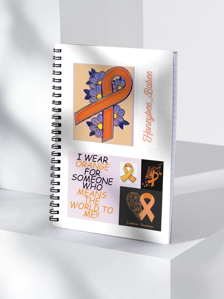 Leukemia Awareness Notebook product image (3)