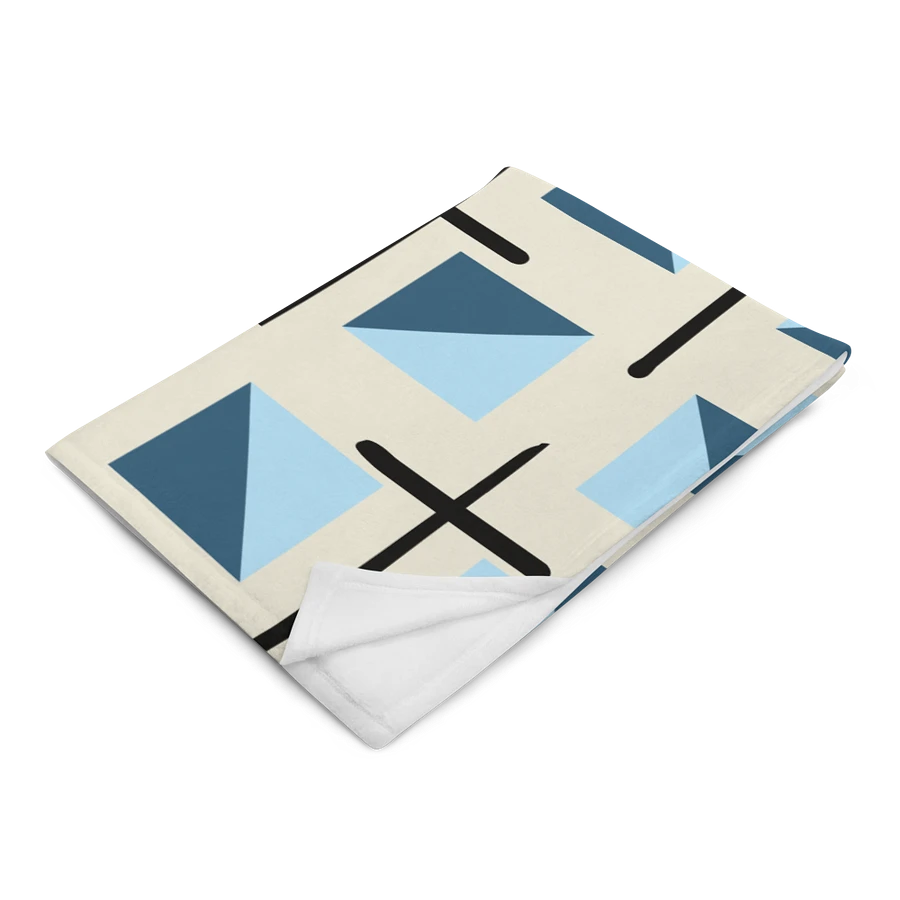 Blue Cross Quilted Patterned Blanket product image (3)