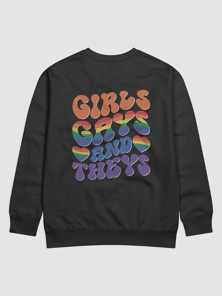 Proud Rainbow Stack Sweatshirt product image (2)