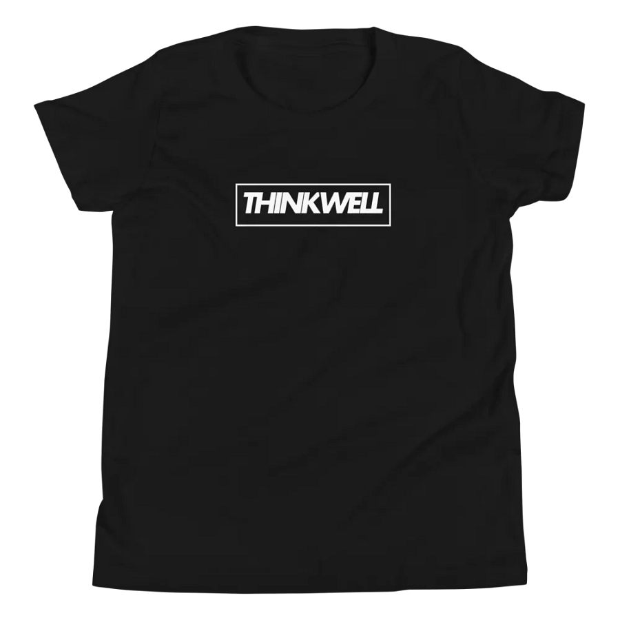 Junior Thinkers Tee (Youth, White Logo) product image (4)