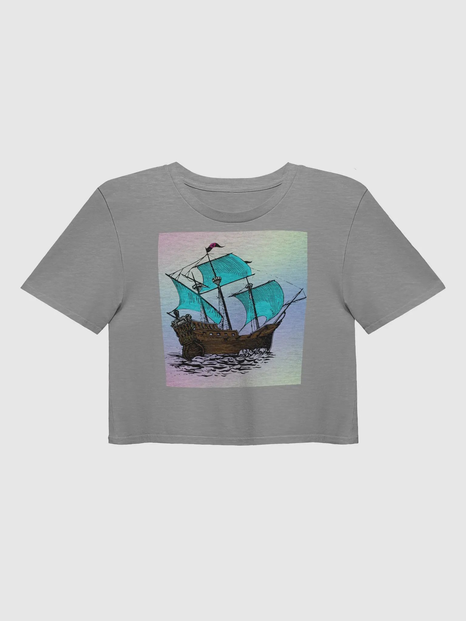 Moonlit Village Crop Top product image (7)