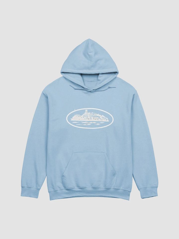 Corteiz Alcatraz Hoodie Baby Blu product image (1)