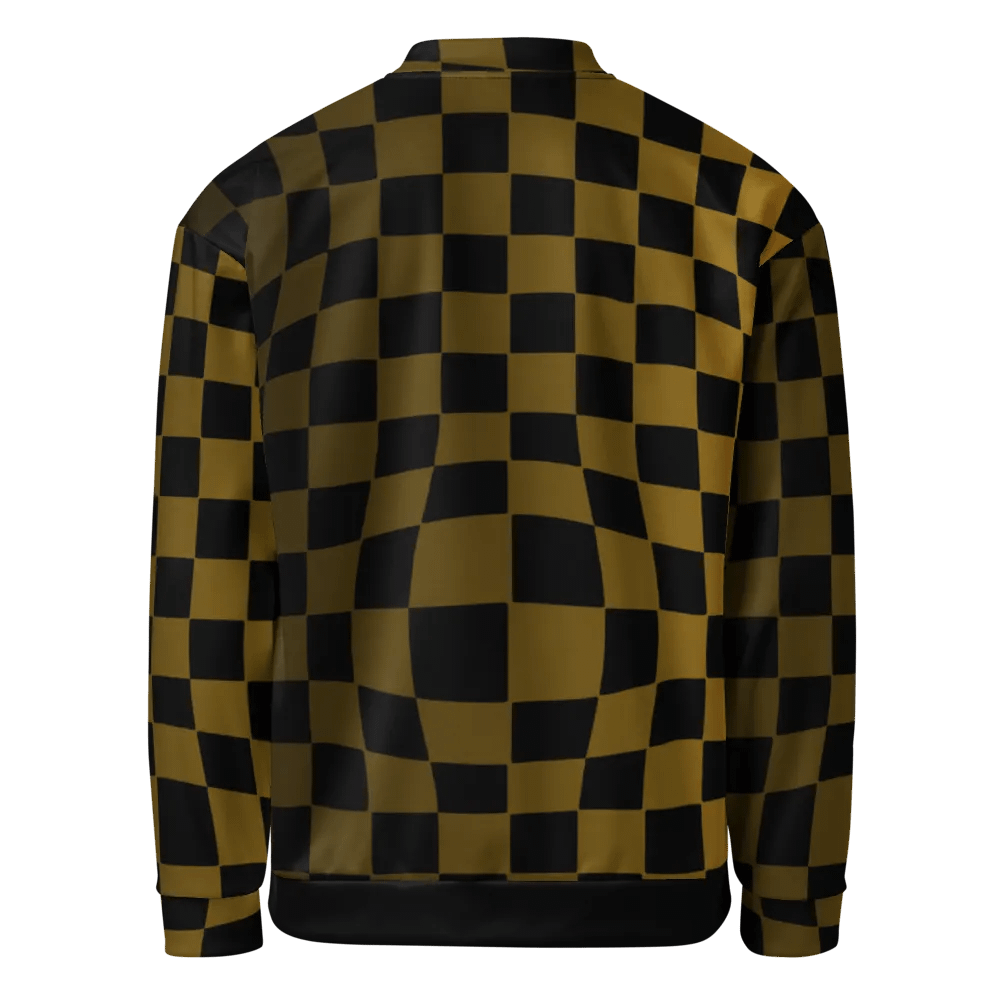 Kaleidoscope Illusion All-Over Bomber Jacket_Gold product image (3)