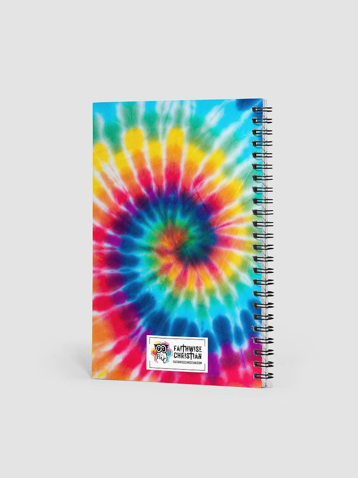 God Is Rad Tie Dye Leopard Sunflower Journal product image (2)