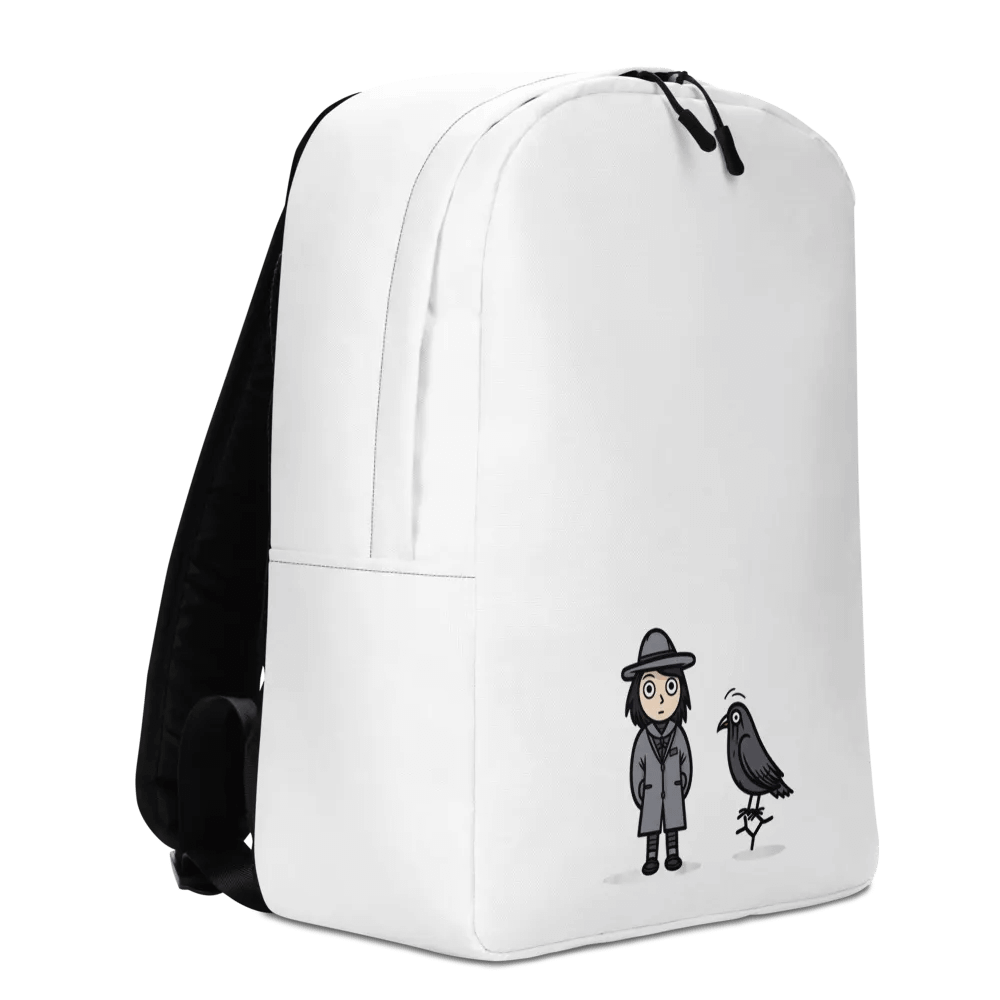 🎒 Crow Man & Companion Minimalist Backpack 🌟 product image (12)