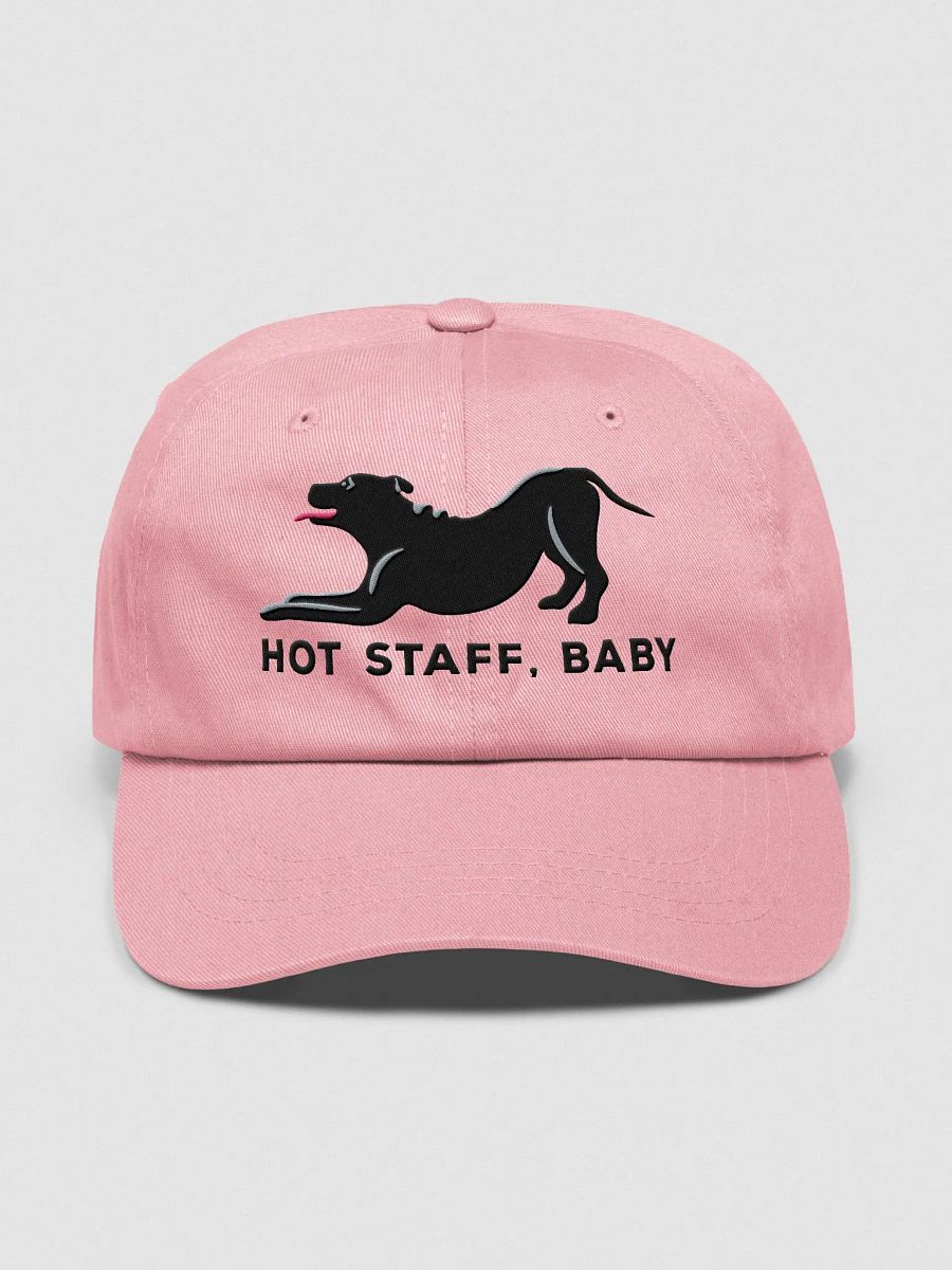 Hot Staff, Baby Classic Dad Hat(Embroidered) of a Staffordshire Terrier(Black) product image (25)