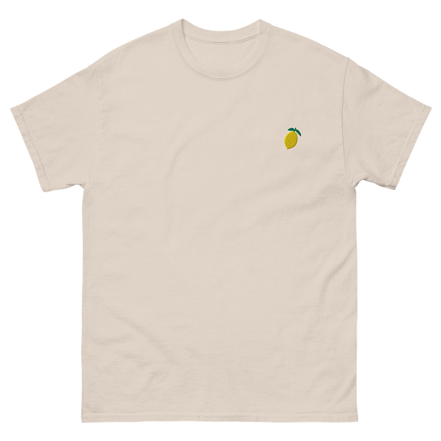 Embroidered Yellow Lemon T-Shirt product image (3)