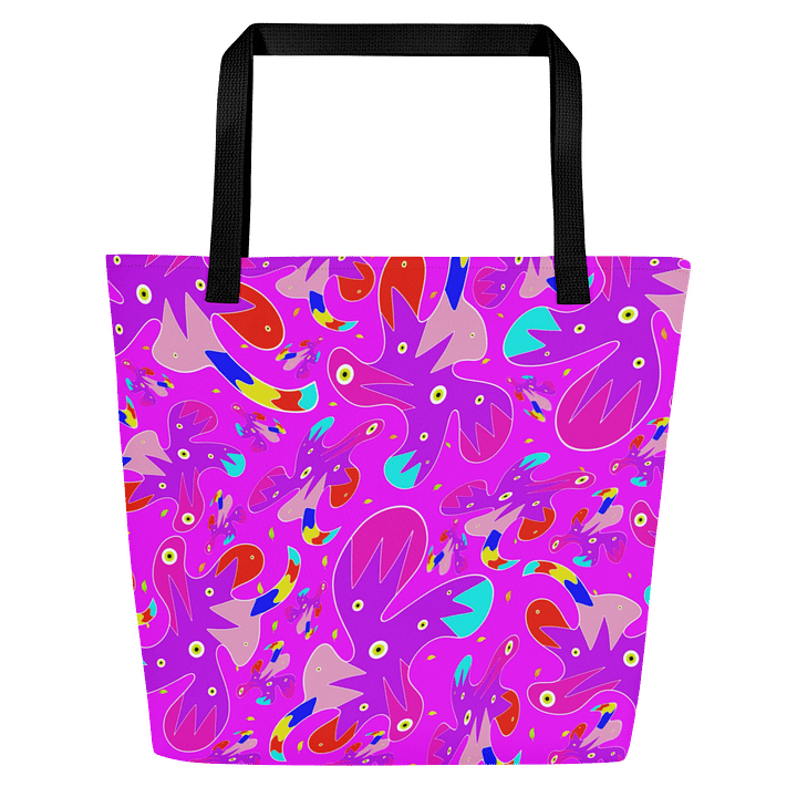 Chromatic Chaos All-Over Tote product image (1)