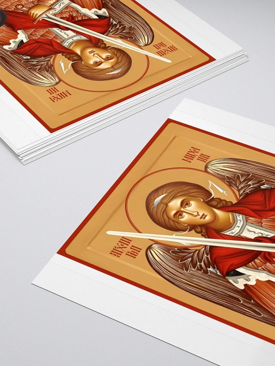 St. Michael the archangel sticker product image (7)