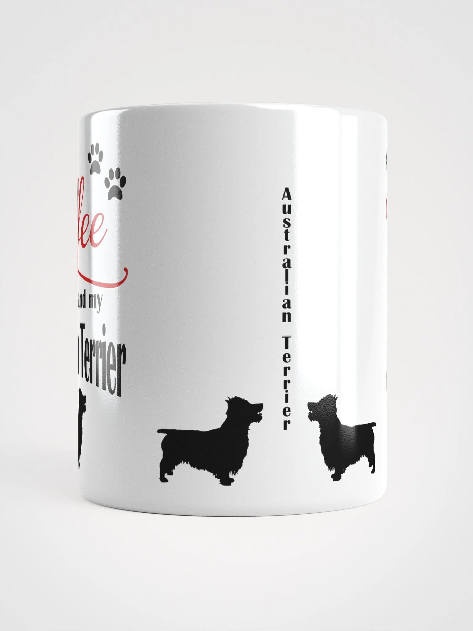 Coffee and my Australian Terrier Mug product image (5)