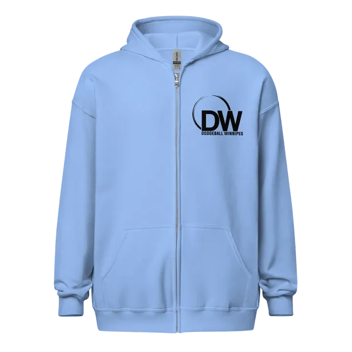 Dodgeball Winnipeg Zip-Up Hoodie (Dark) product image (2)