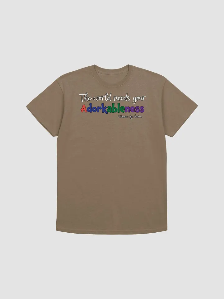 Adorkableness T-shirt (heavyweight) product image (5)
