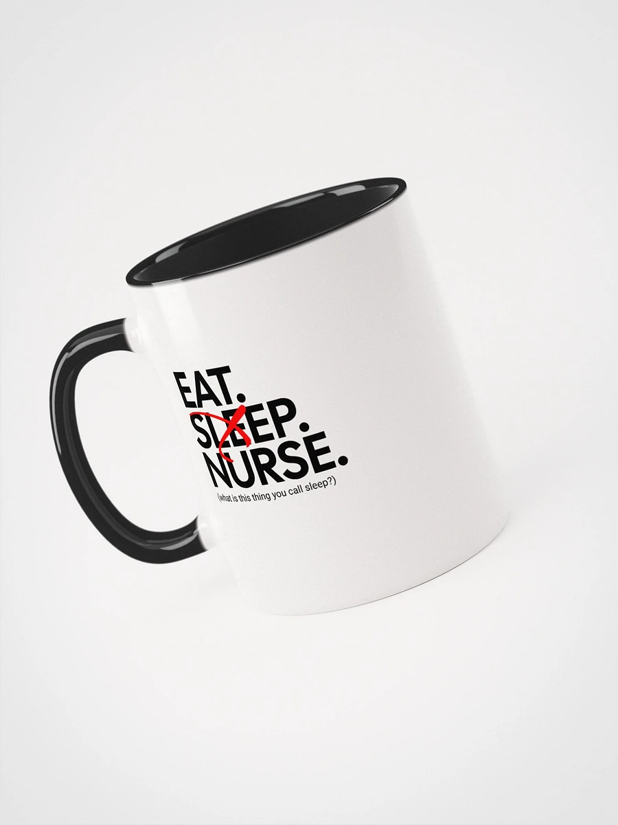 Eat Sleep Nurse Mug (with dark interior) product image (9)