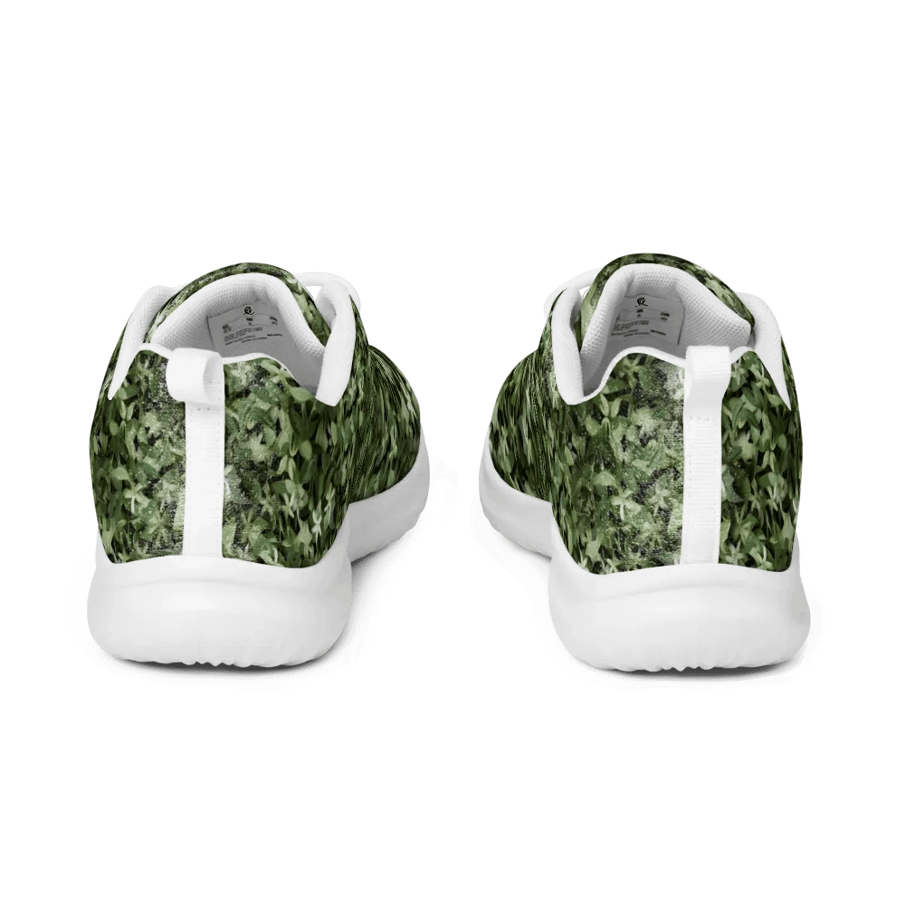DARK GREEN CAMO PATTERN WOMEN'S ATHLETIC SHOES product image (4)