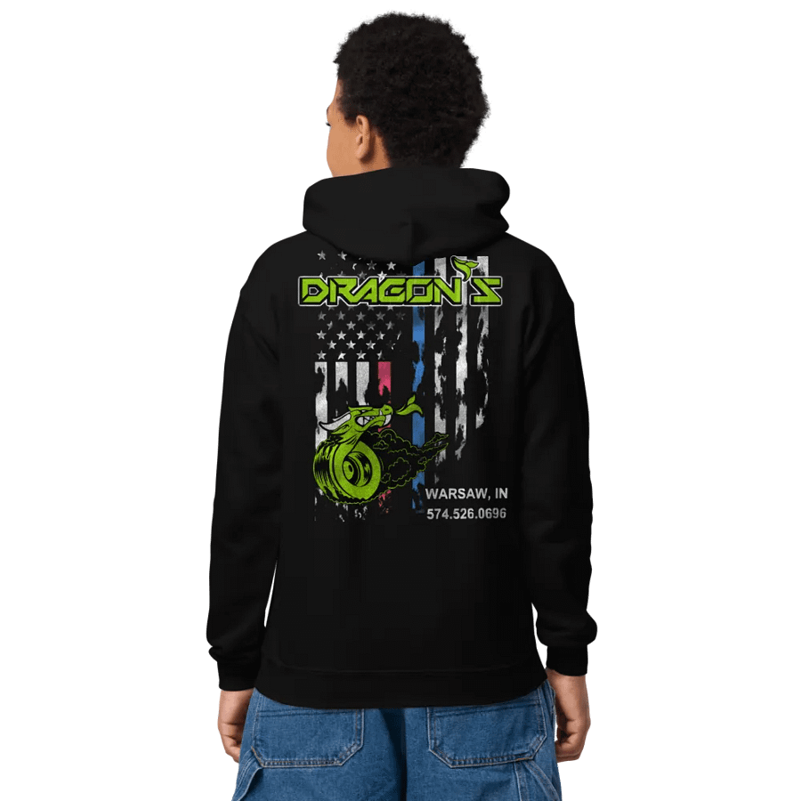 Dragon's Fury Youth Hoodie product image (9)