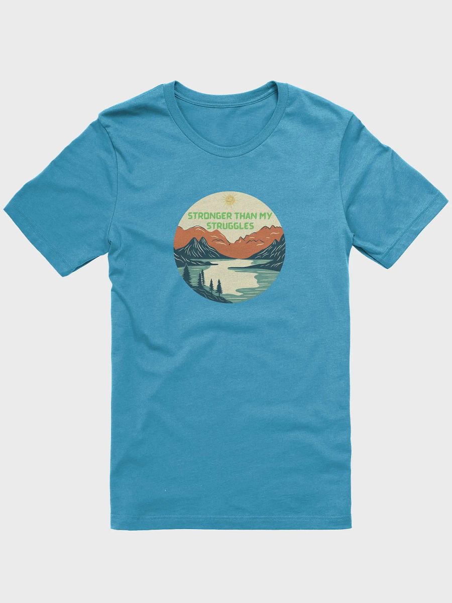 Stronger Than My Struggles Mountain Tee product image (2)