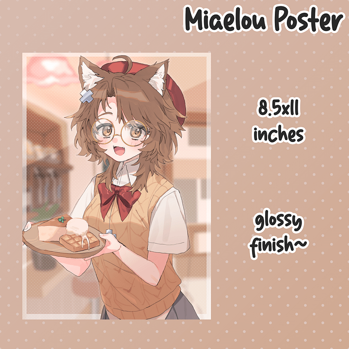 Miaelou Poster [PREORDER] product image (1)
