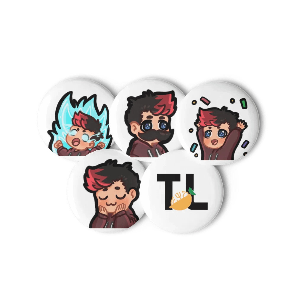 TechnoLemon Pin Button Set product image (11)