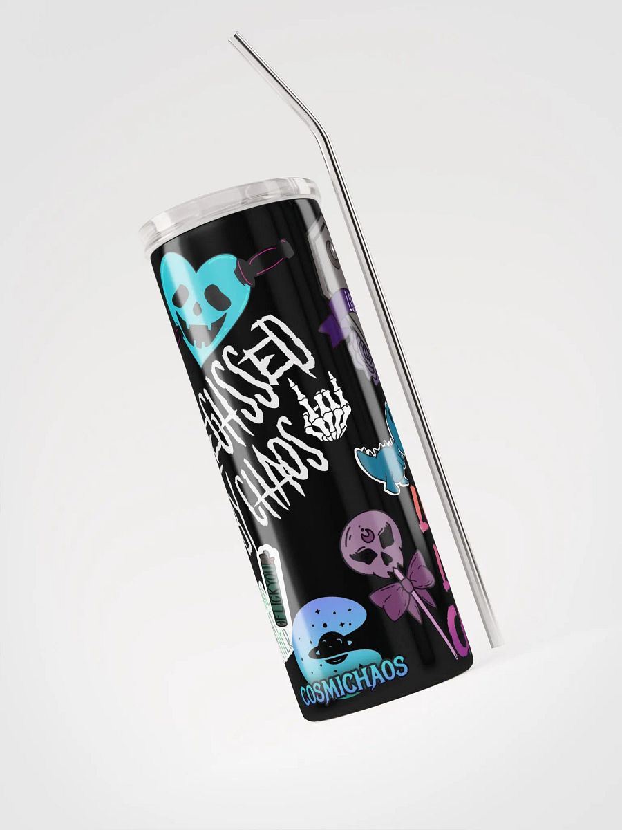 Chaos Art Sticker Bomb Tumbler product image (3)