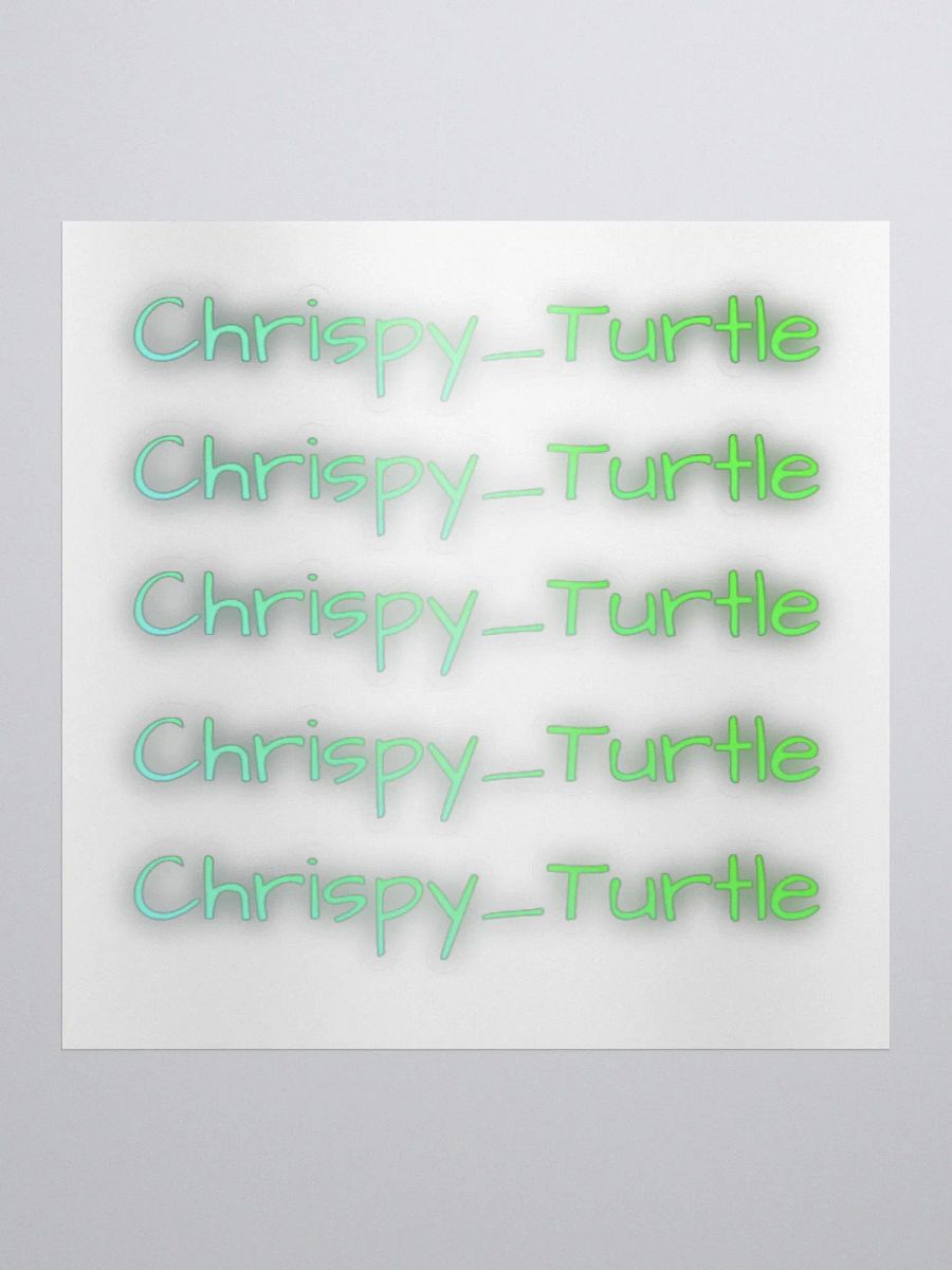 Chrispy_Turtle Text Stickers product image (1)