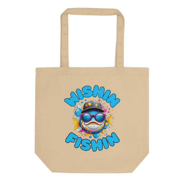 Wishin Fishin Eco-Friendly Tote Bag product image (1)