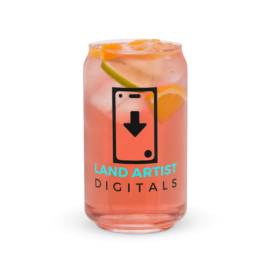 Land Artist Digitals Supporter Beverage Glass product image (6)