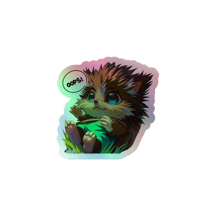 oops holo emote! product image (1)