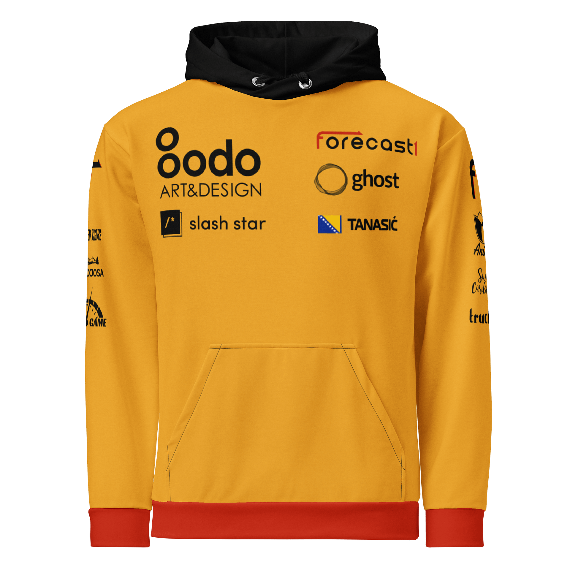 Tanasić - Yellow Hoodie Personalized product image (1)