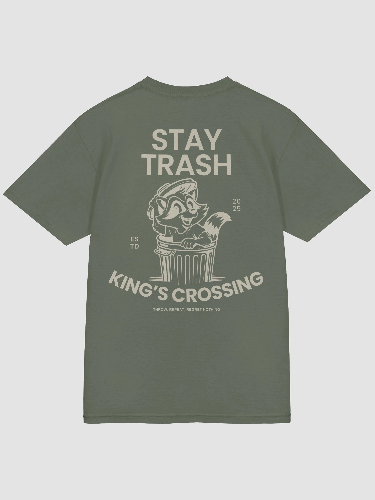 Stay Trash Inverted Vintage Tee product image (4)