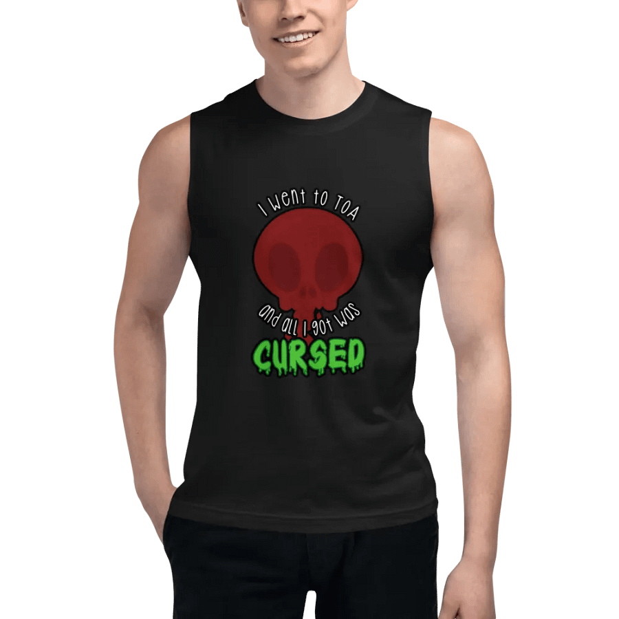 All I Got Was Cursed - Death Knight - Men's Style Muscle Tank product image (5)