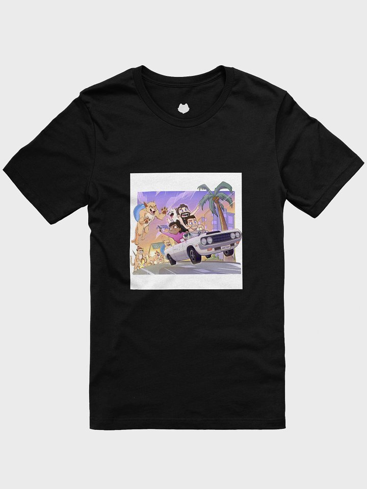 Cat-astrophic Fur-ocius Purrsuit T-Shirt product image (9)