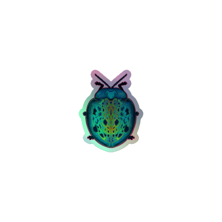 jewel beetle sticker product image (1)