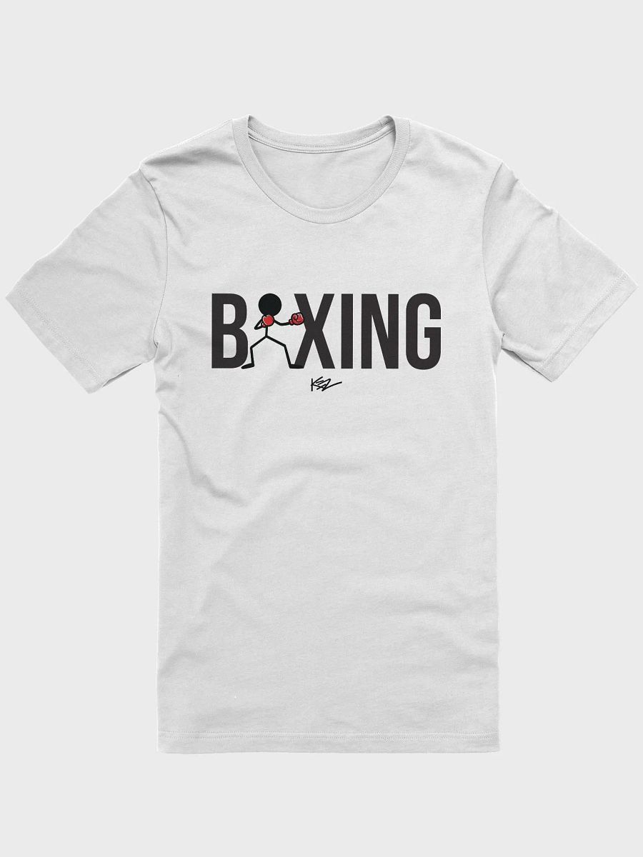 BOXING STICKMAN UNISEX TEE - ASH product image (1)