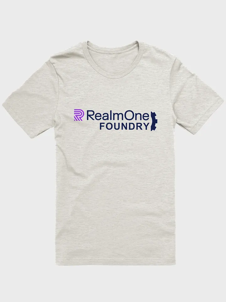 RO Bella + Canvas Unisex Foundry Logo Tee [Light] product image (1)
