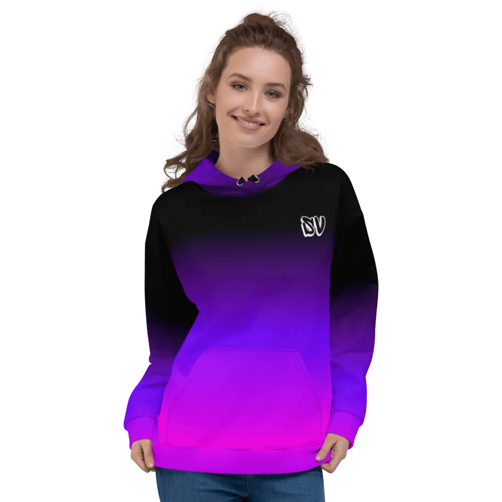 STRAIGHT VIBIN NEON COLOR FADE STYLE OBITO HOODIE product image (3)