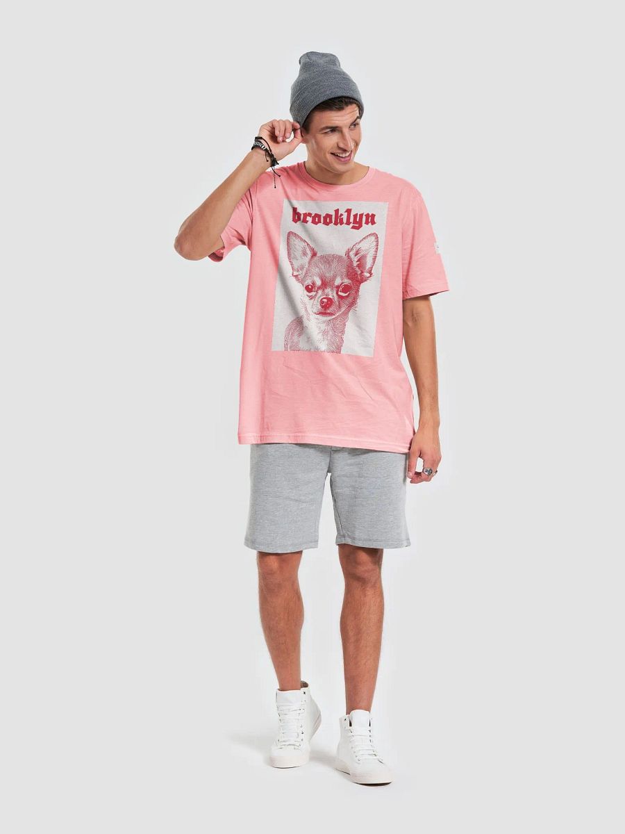 Brooklyn Chihuahua on a Unisex Supersoft Bella+Canvas t-shirt product image (6)