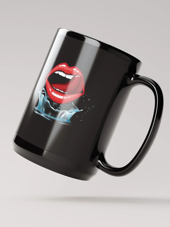 Wet Lips Black Mug 15oz product image (2)