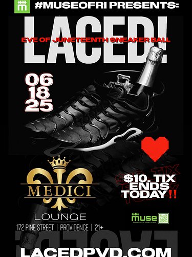 Starting the holiday week! The producers of Taste of Juneteenth New England bring you #LACEDPVD • 1st Annual Eve of Juneteent...