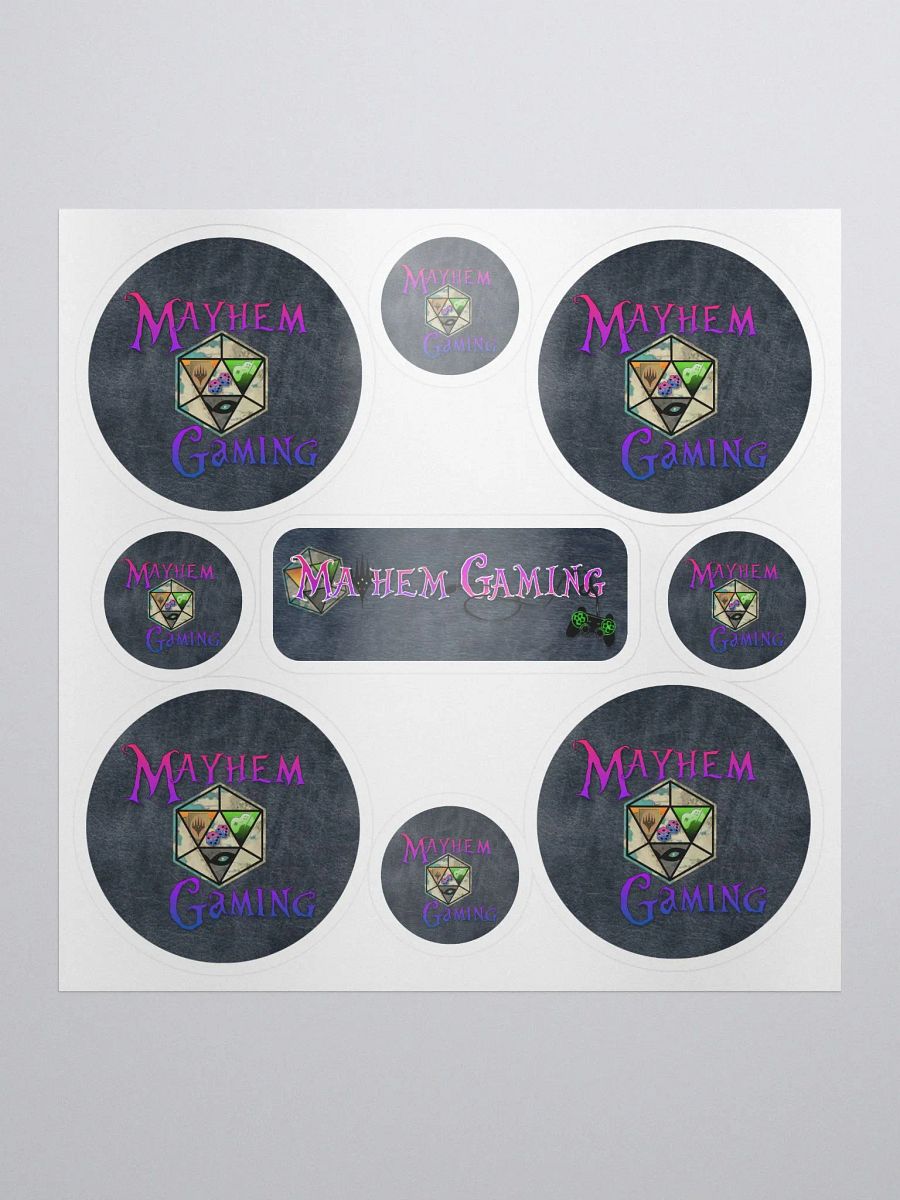 Mayhem Logo Sticker Set product image (1)
