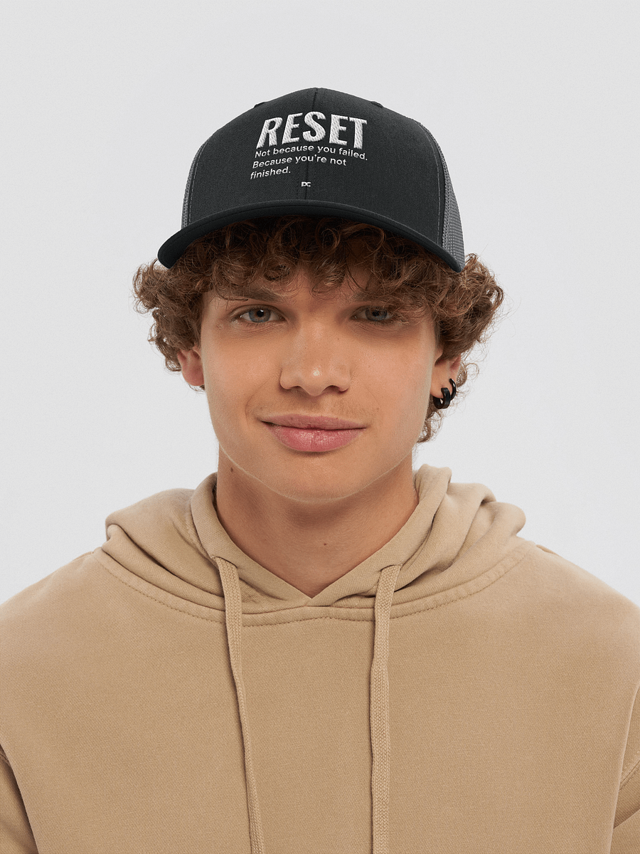 RESET – YOU’RE NOT FINISHED | Hat product image (26)